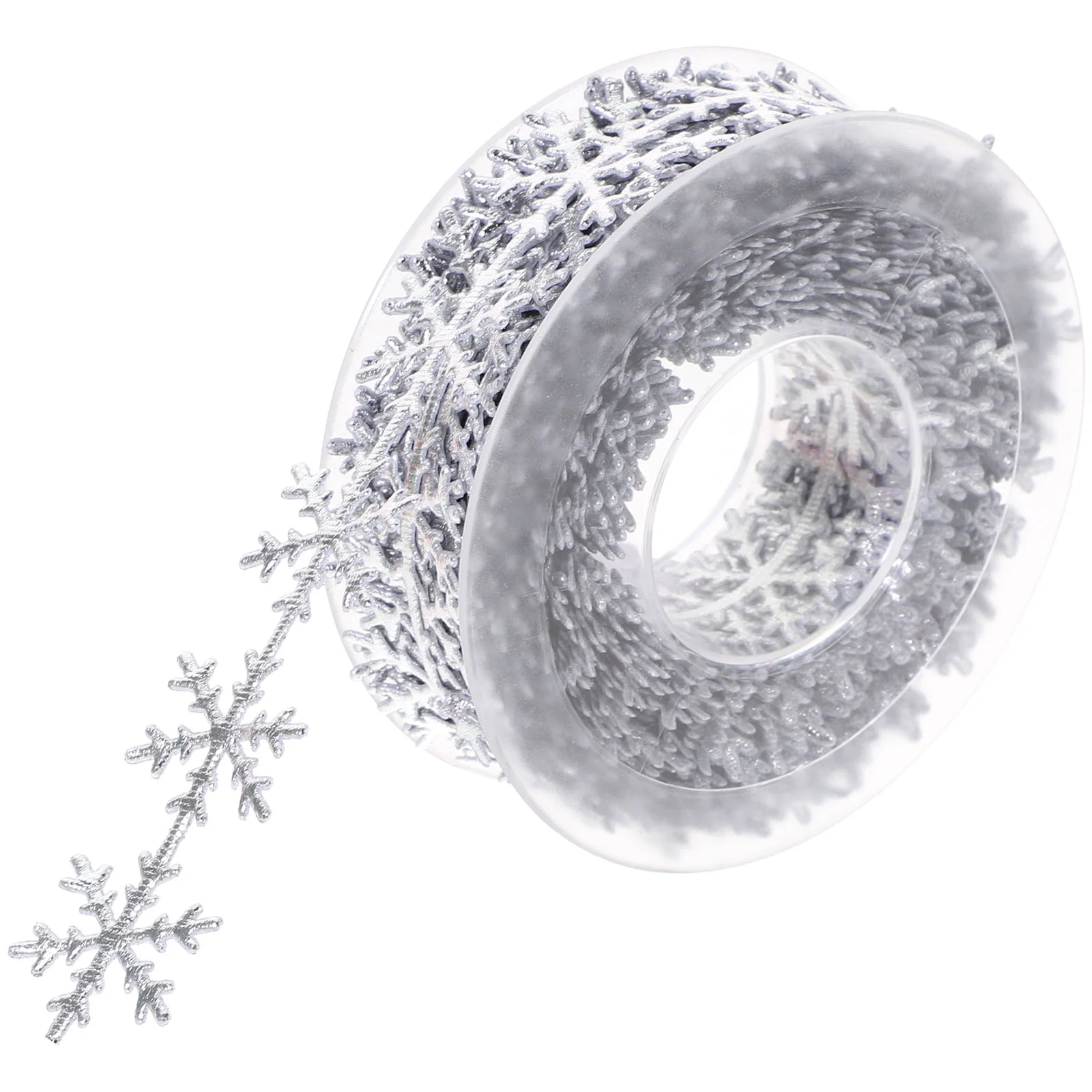 

Sewing Trim Ribbon Fringe Christmas Tasselwrapping Lace Snowflake Roll Decoration Pillow Gift Wired Curtain