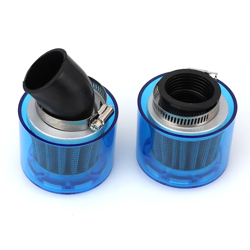 

Universal Motorcycle 35mm38mm Motorbike Splash Proof Air Filter Cleaner For 50cc 110cc 125cc 140cc 250cc ATV PIT Dirt Bike Blue