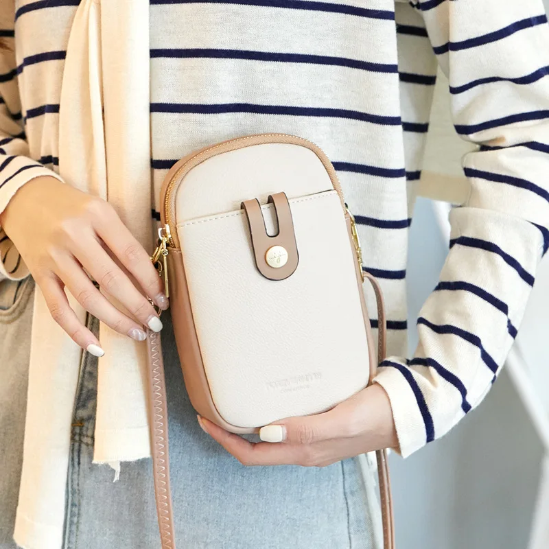 

Women Shoulder Bag PU Female Portable Small Crossbody Bag Fashion Summer Simple Mobile Phone Bags for Girl