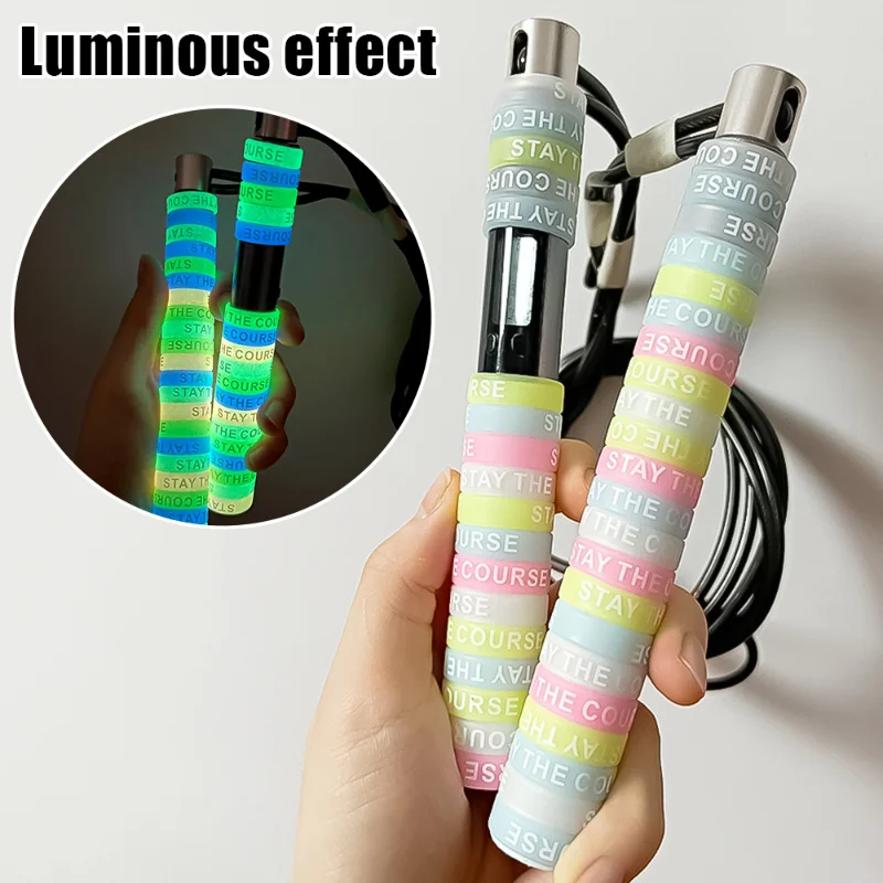 10 шт. силиконовая ручка для удочки противоскользящая О-образная круглая