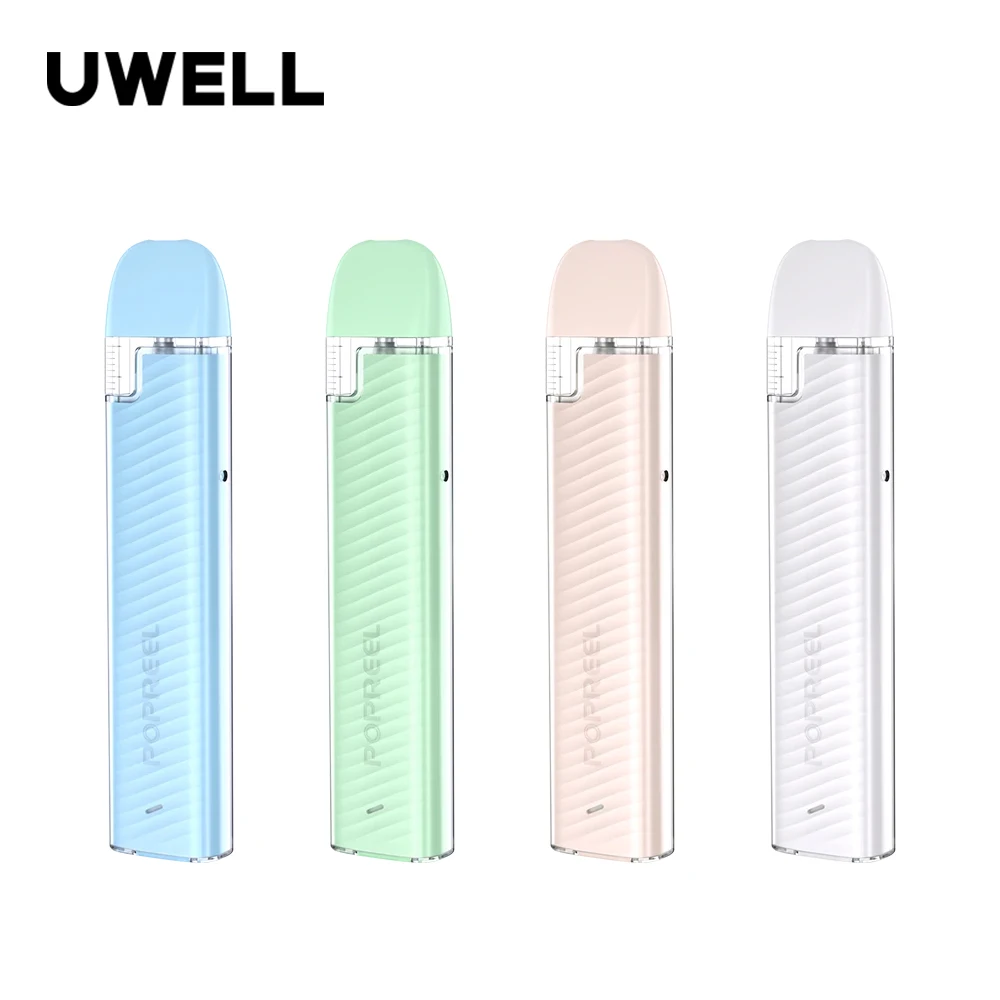 

Original Uwell Popreel P1 Pod Kit 400mAh Battery 13W Vape Pen 2ml Cartridge Vaporizer Electronic Cigarette Pod Syetem Kit