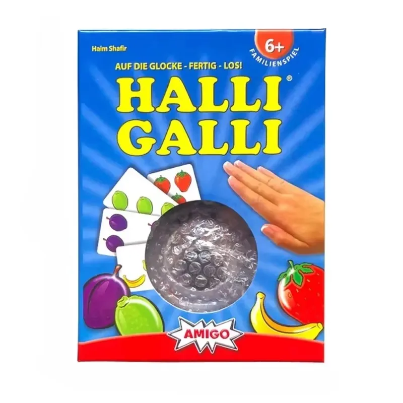 Halli Galli Настольная Игра Быстрое Реагирование Семейный Отдых Искусственная