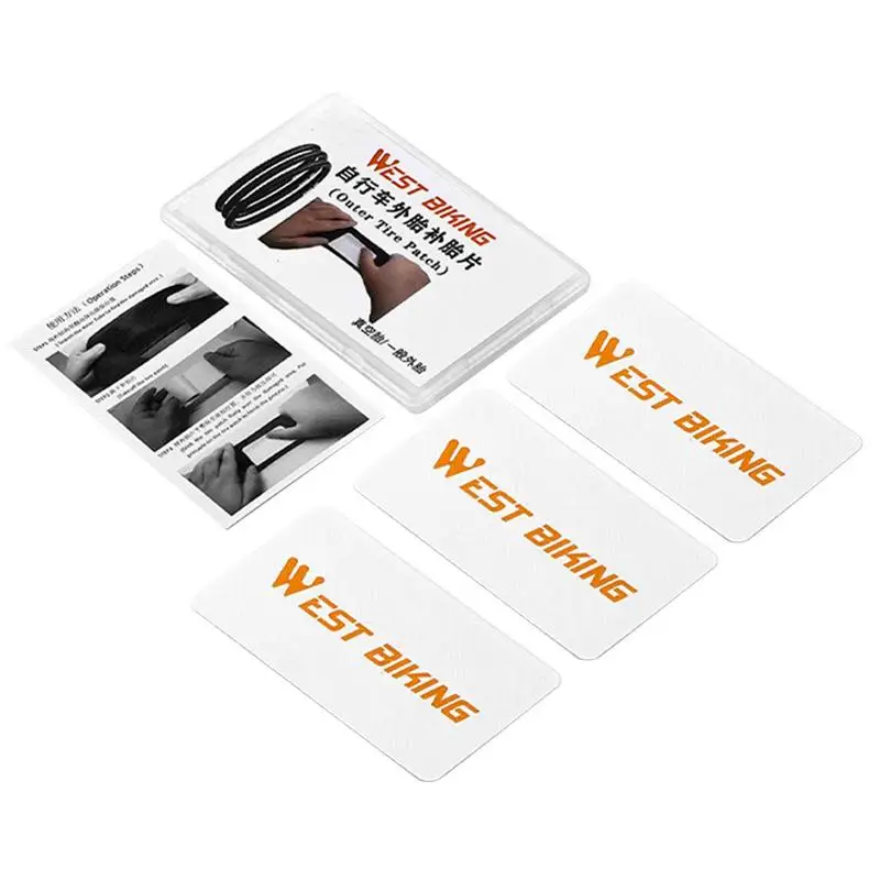 

Vulcanizing Patch Fix Immediately Bicycle Tire Repair Sticker Bike Tire Patch Kit Adhesive Bicycle Tube Puncture Repair Patches