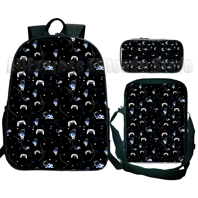 Студенческая школьная сумка Astro Bot детский рюкзак детская на плечо с астронавтом