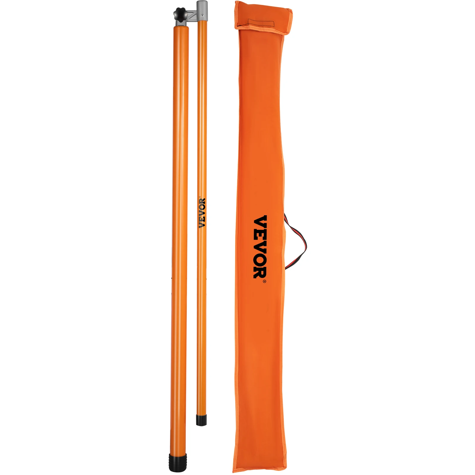 

VEVOR Load Height Measuring Stick 15'/20' Truck Height Stick Easy to Read with Adjustable Pole Non-conductive Height Measuring