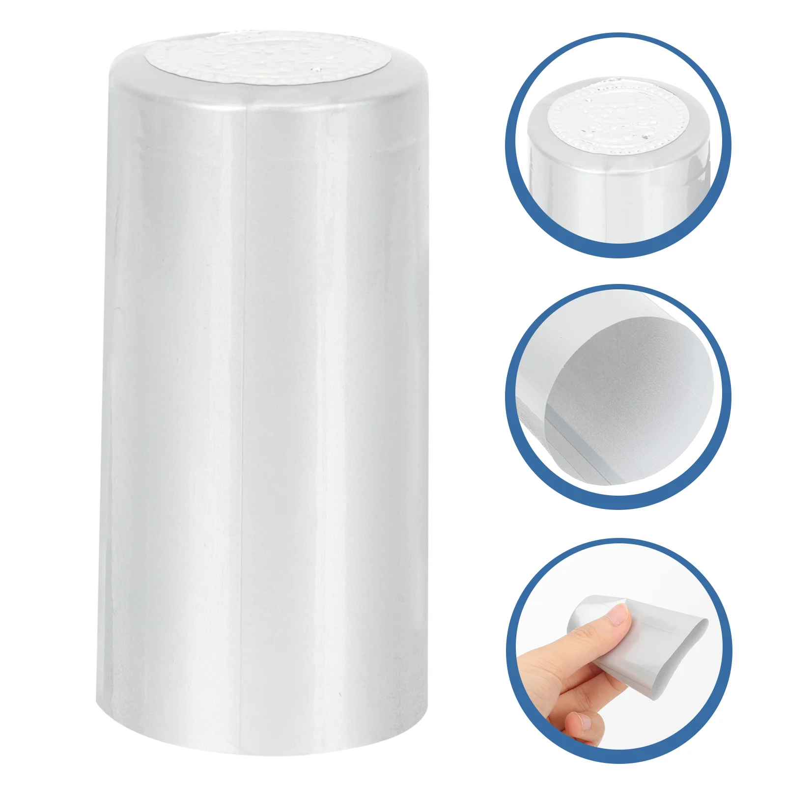 200pcs Heat Shrink Capsuled Shrink Caps Shrink Bottle Film Stoppers For