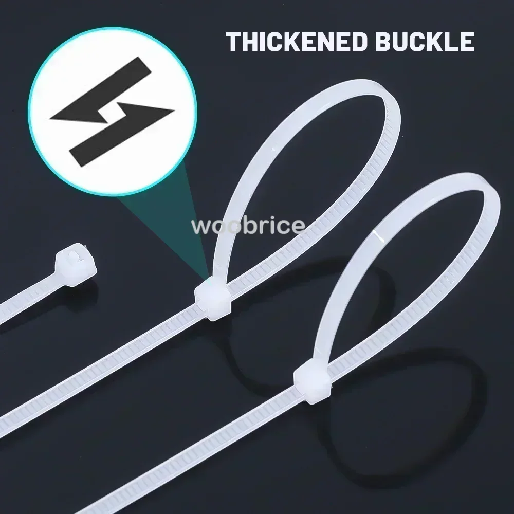 500/100 шт. пластиковые нейлоновые кабельные стяжки