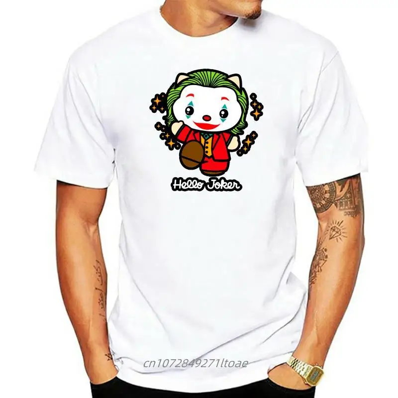 

Mens Hello The Joker T Shirt M 3Xl