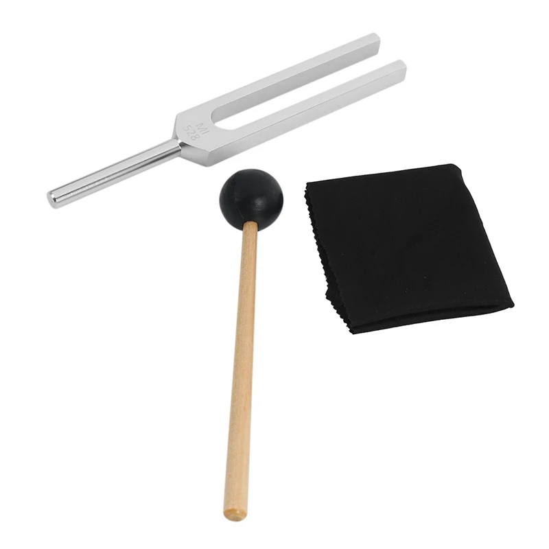 

Hot 3X Tuning Fork 528C 528HZ Tuner With Mallet Set For DNA Repair Healing Nervous System Testing Tuning Fork Health Care