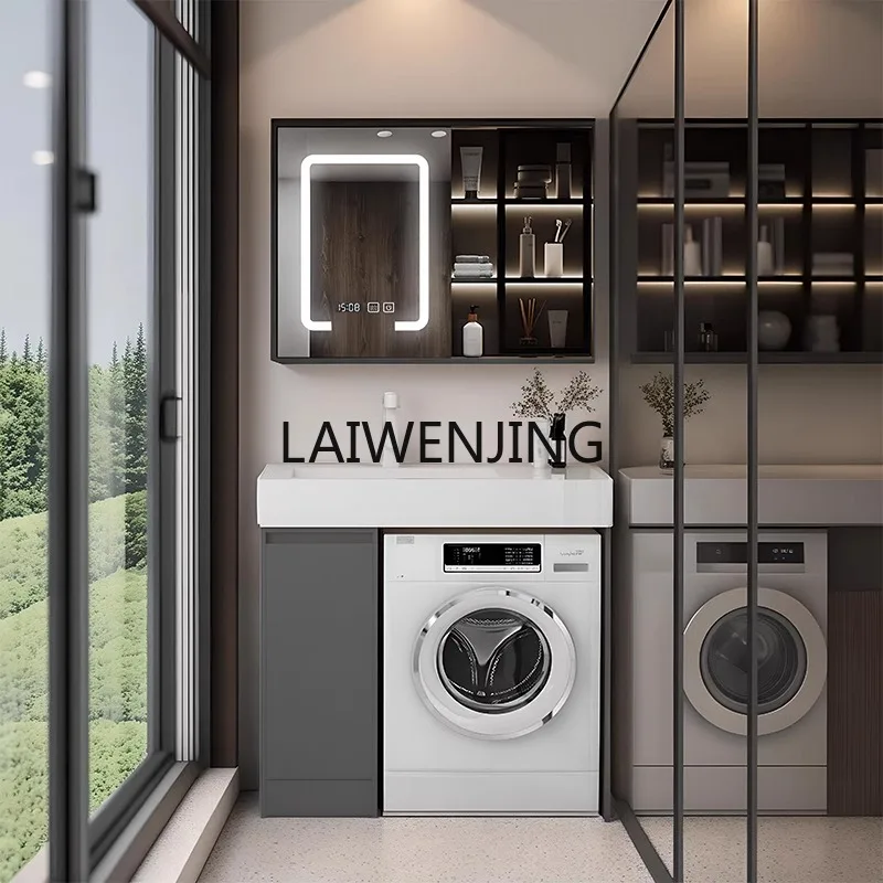 Встроенный шкаф для стиральной машины SGF ванная комната керамический бесшовный