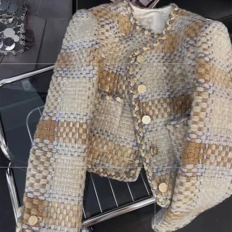 Маленькая женская куртка Rich Heiress в ароматном стиле для тяжелой промышленности