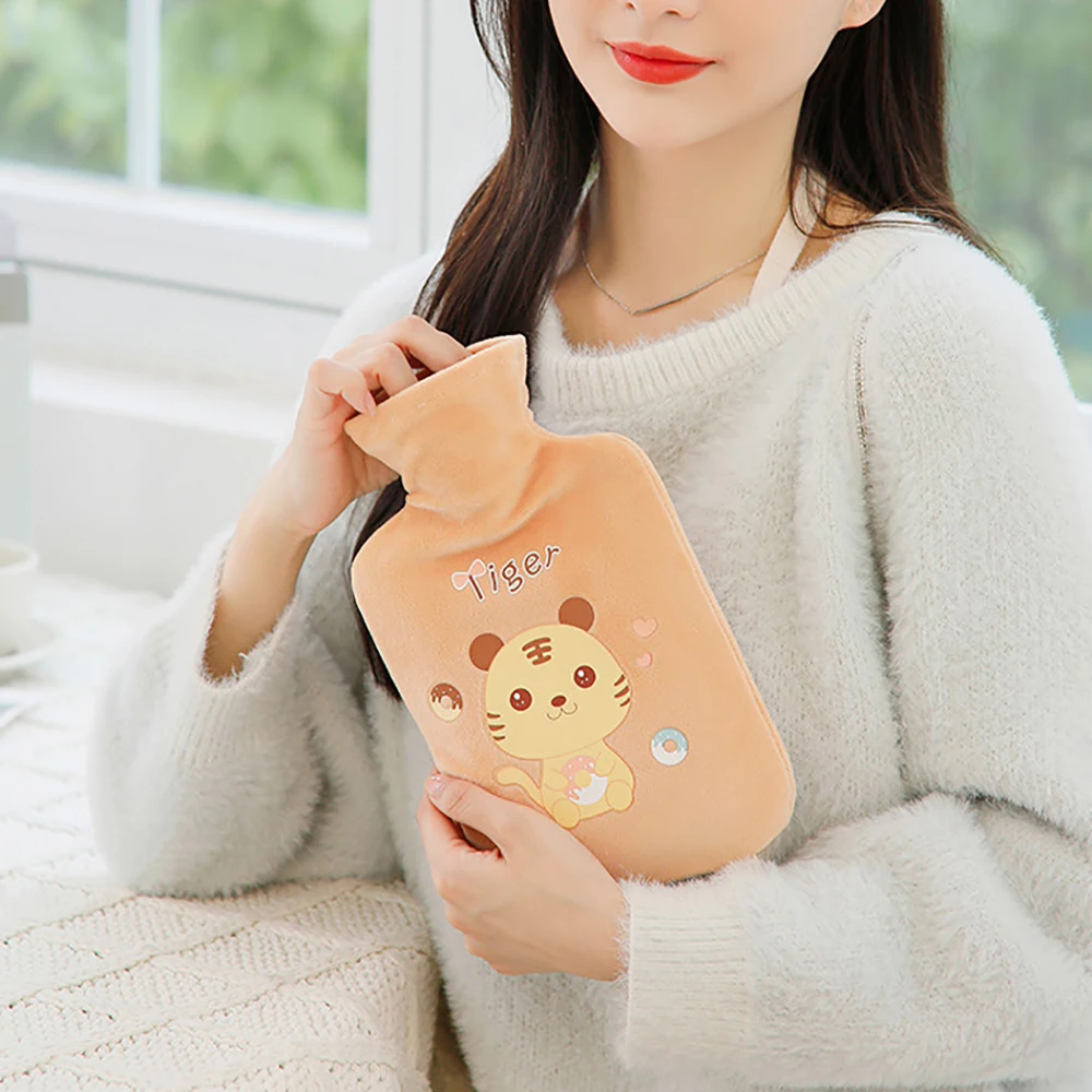 

Hot Water Bag with Cover for Pain Relief BPA Free PVC Hot Water Bottle for Menstrual Cramp 500/1000ml Katoon Hot Water Bottle