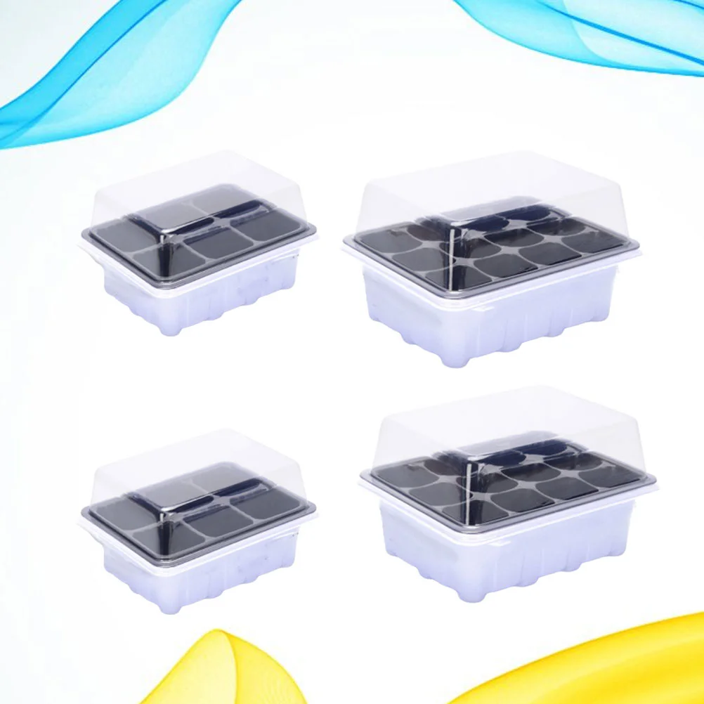 

Trays Humidity Propagationsgrowing Starting Plates Cell Holdergermination 12 Pellet Domes Plantingsprout Germinating