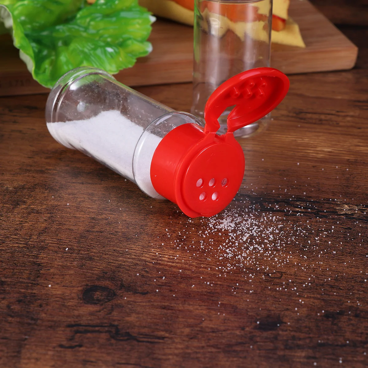 

Plastic Bottles Jars Shaker Containers Empty Seasoning Jar Bottle Storage Shakers Lids Pepper Container Glitter Set Tins Sealed