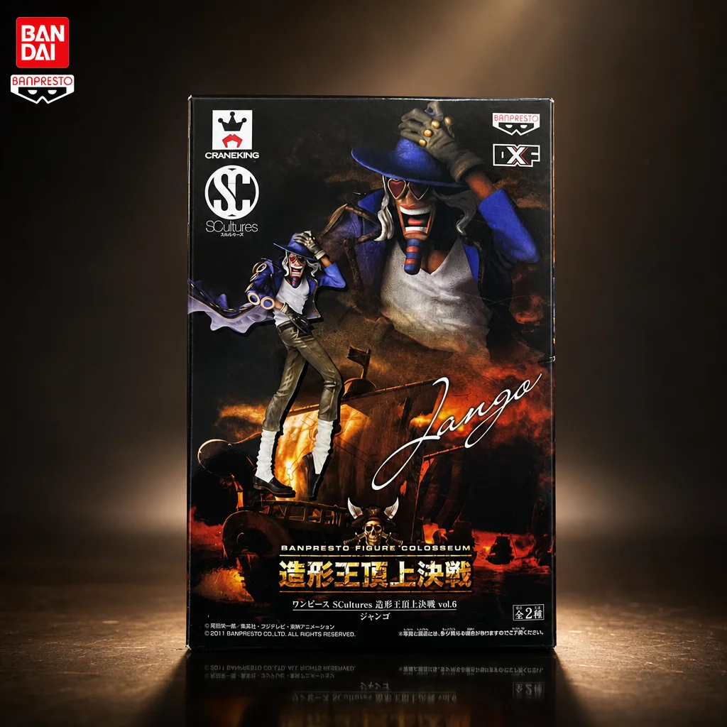 Фото В наличии: Оригинальная фигурка BANDAI BANPRESTO ONE PIECE Jango SCultures BFC, новая, в коробке, коллекционная модель, игрушка. №1