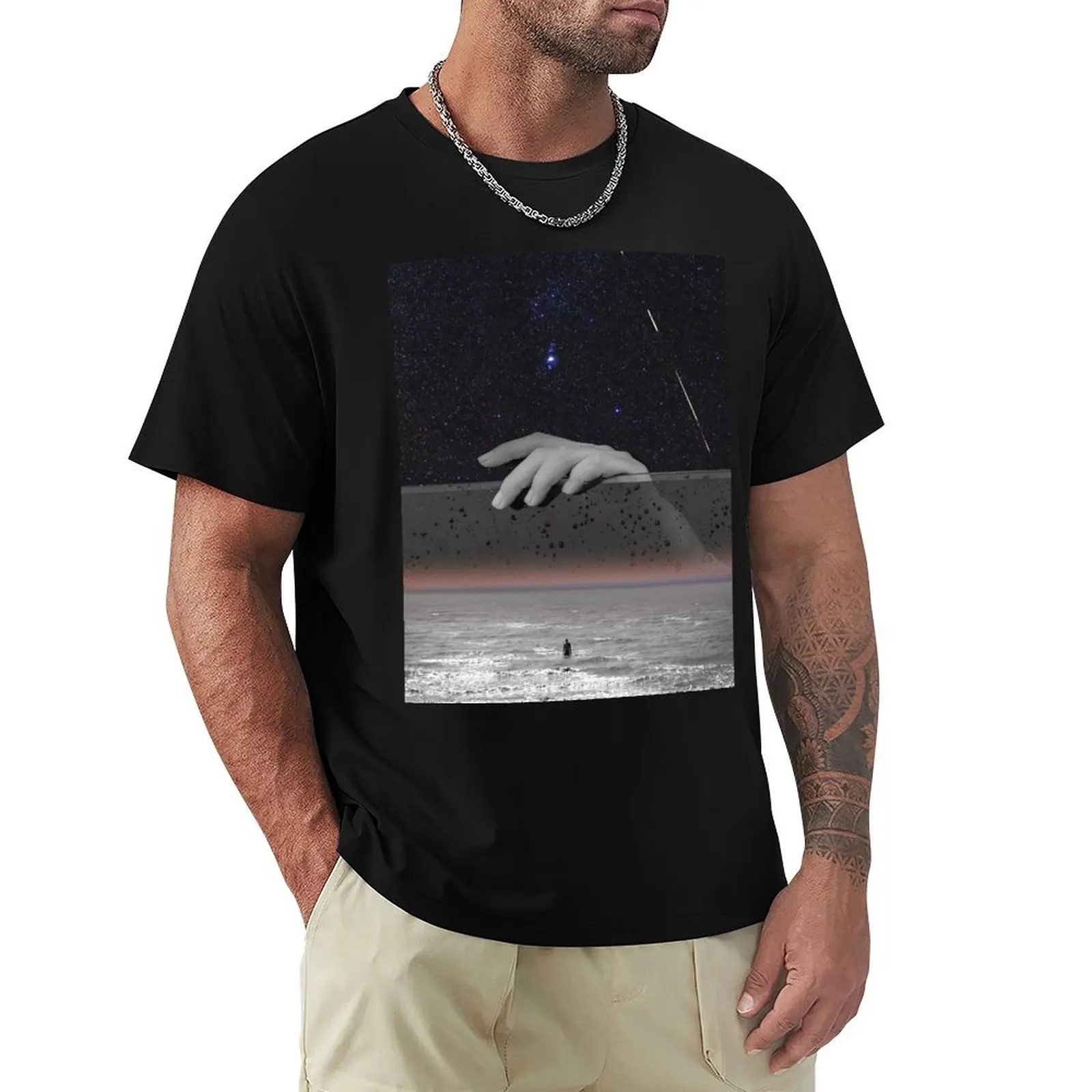 Футболка Admire the Distance быстросохнущая одежда в стиле хиппи футболки для мужчин