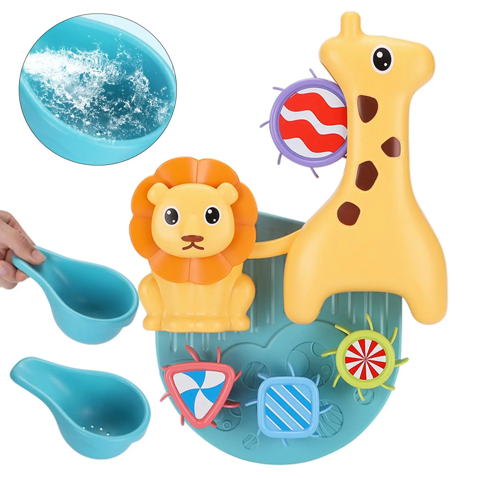 

Bathroom Bath Toys, with Suction Cup Shower Bathing Toys for Birthday Gifts