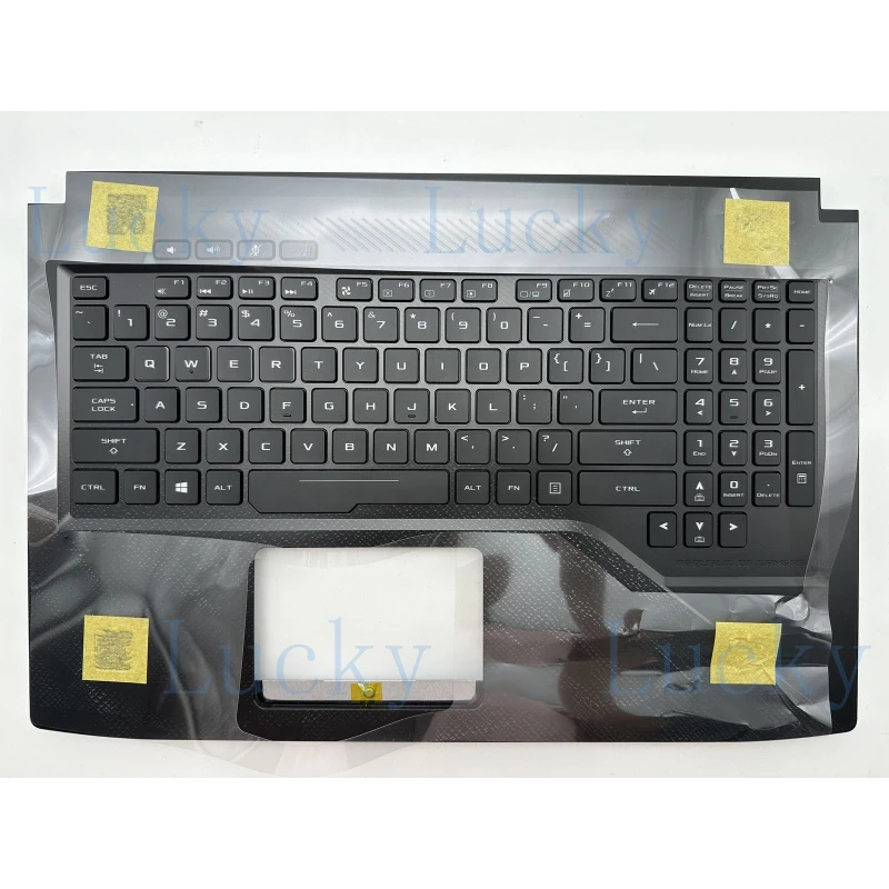 Фото Крышка для подставки под запястья Asus с клавиатурой (3BBKLTAJNG0) для ROG Strix GL503GE-ES73, класс A №5
