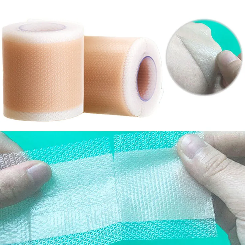 

15/50cm Silicone Gel Scar Sheet Patch Treatment Removal Tape Acne Trauma Burn Scar Cover Skin Repair Section Ear Beauty