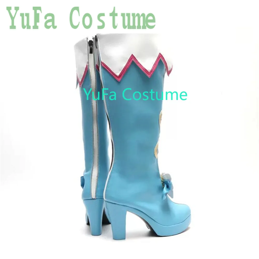 Shiratama Mikan PriPara Обувь для косплея Сапоги Игра Аниме Вечеринка Хэллоуин Рождество YuFa