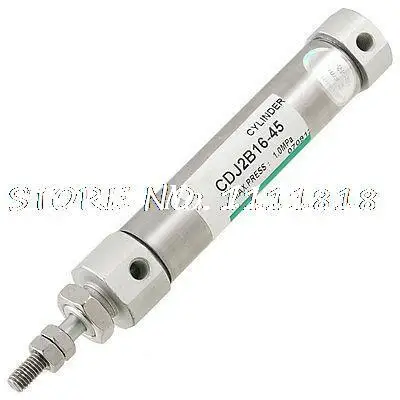 

1.0MPa 16mm Bore 45mm Stroke Dual Acting Single Rod Air Cylinder