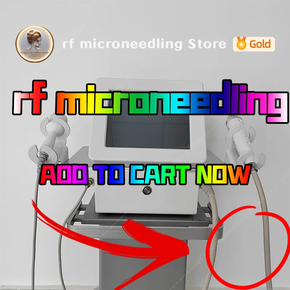 Новейший фракционный Micro RF Beauty Cold Hammer машина для подтяжки лица против прыщей кожи