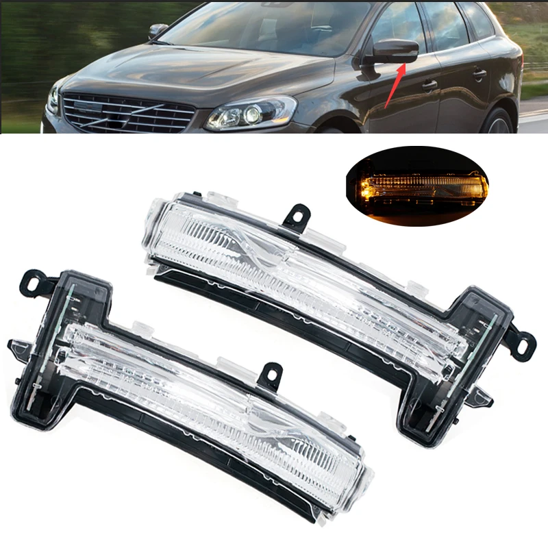 Для Volvo XC60 2014 2015 2016 2017 детской автомобильной лампы дневные ходовые огни