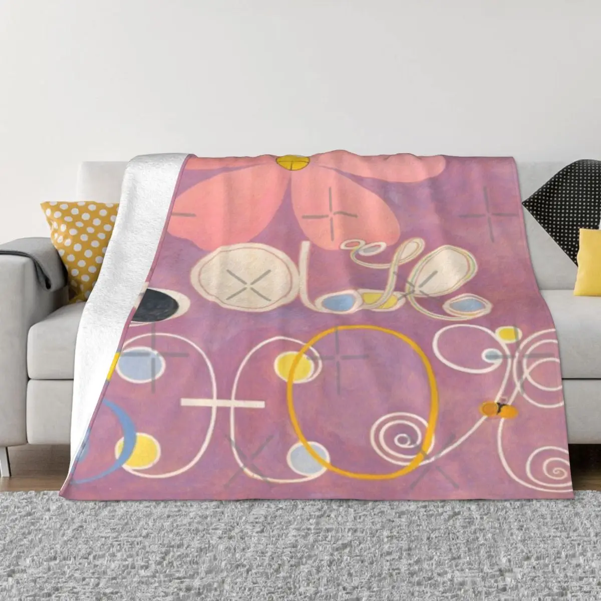 Hilma Af Klint — десять больших размеров No 6 одеяло для взрослых IV покрывало на кровать