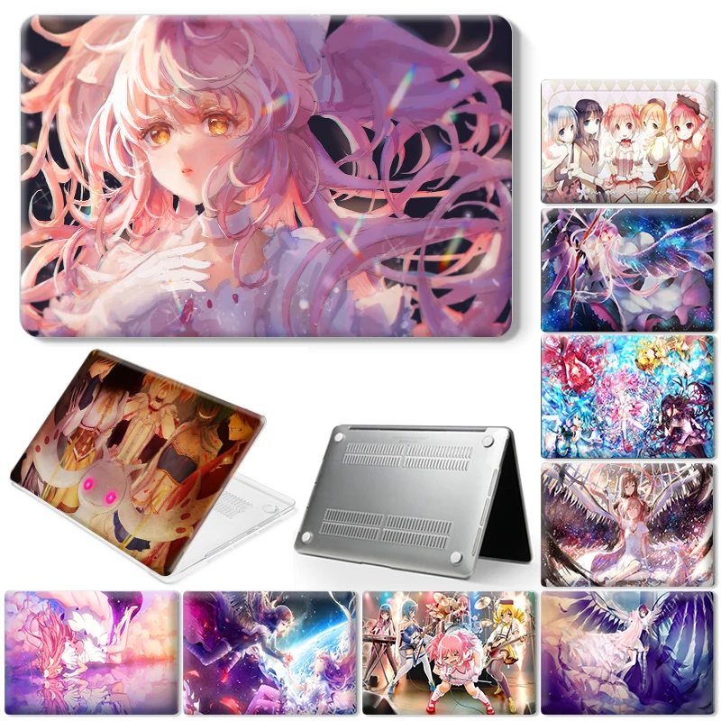 

Чехол для ноутбука Madoka Kaname для Macbook Air 11 2018 2020 13 Touch Bar ID Pro 13 15 16 Retina 15 13 12 дюймов