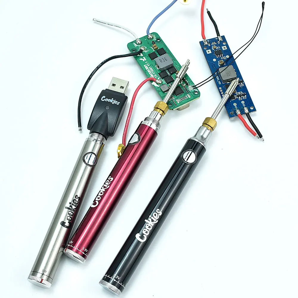 

5pcs Electric soldering iron USB Cookies 900mAh Preheat battery Max Preheat Battery for 510 thread soldering iron tip