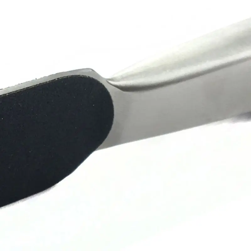 

28ED Pedicure Callus Remover Stainless Steel Foot Rasp File 10 Double-Sided Replacement Grits Pad Easy Heel Scrubber