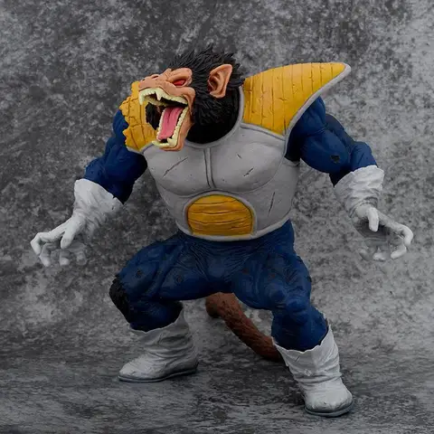 40cm Anime Dragon Ball Great Ape Figura Golden Great Apes Ozaru Vegeta PVC Figuras de ação Modelo de coleta Toys for Children