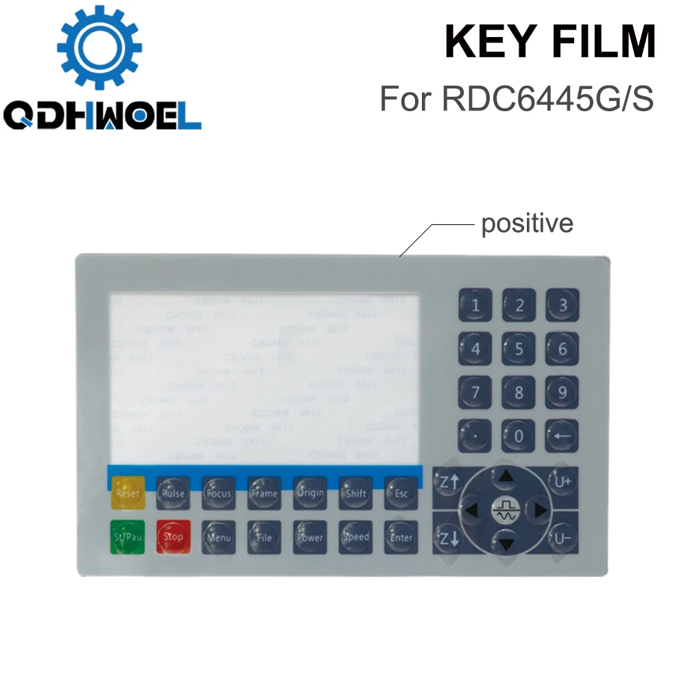 Мембраны QDHWOEL Ruida RDC6445G/S для лазерной магнитной ленты контроллеры панель мембрана