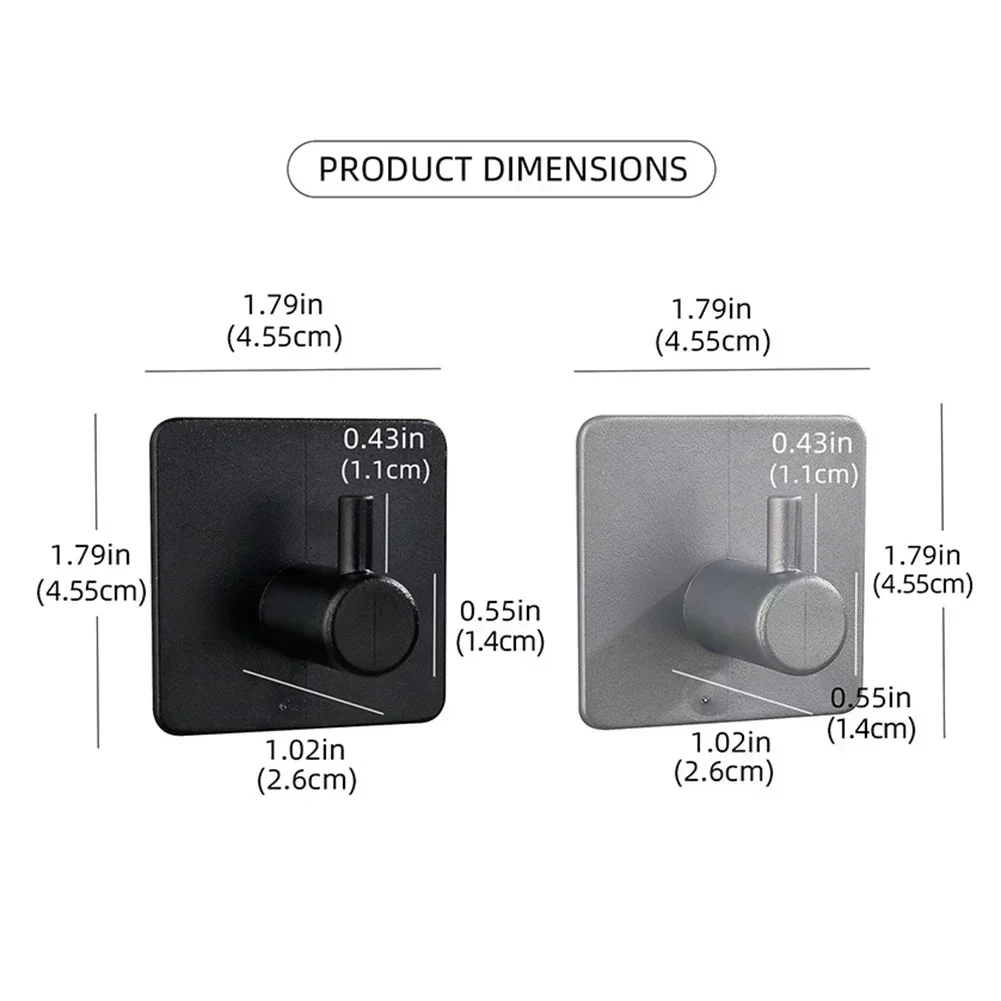 1шт держатель крючки для одежды ванная кухня пластик самоклеящаяся настенная