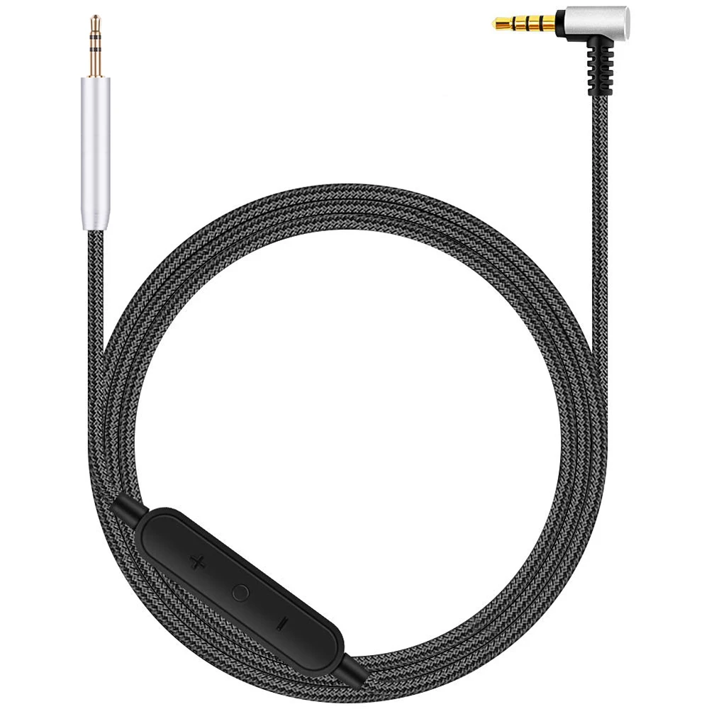 Сменный плетеный кабель OFC Aux для наушников JBL Synchros S300 S300I S300a S500 S700 S400BT J56BT E40BT E30 E40