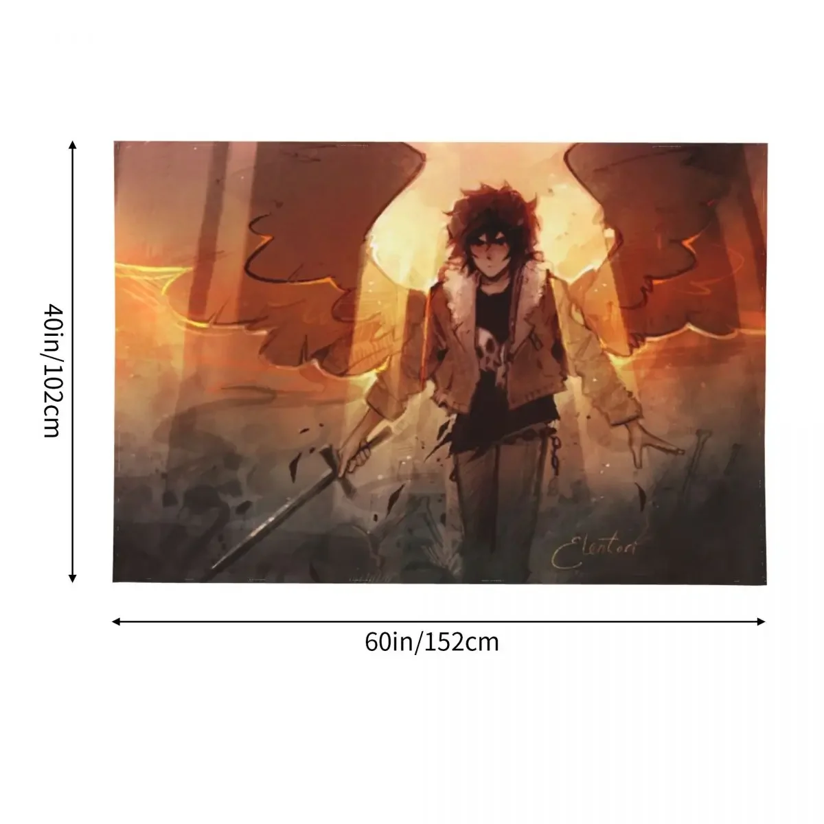 Гобелен Ограничитель смерти Декоративные настенные фрески Декор комнаты для