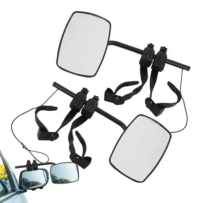 

Side Mirror Extensions Towing Hitch Towing Mirrors Adjustable Towing Hitch Mirrors For Truck Universal Extended Mirrors RV