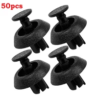 50pcs fasteners 7mm hole car rivets clips for toyota for camry for highlander carola car carpet engine covers rivets push clips