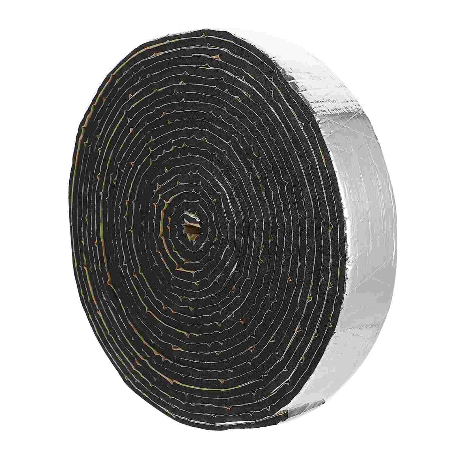 

Pipe Tape Insulation Heat Waterwrap Soundproof Pad Panelfoil Resistant Silicone Tube High Temperature Engine Inch Pipes Foiled