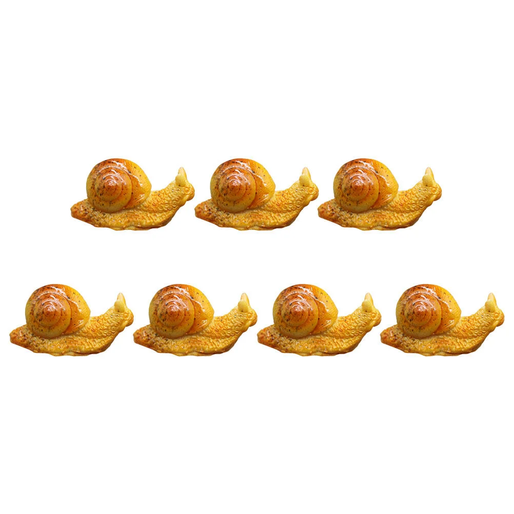 

Flowerpot Small Snail Statue Household Garden Decoration Miniature Crafts Shape Adornments