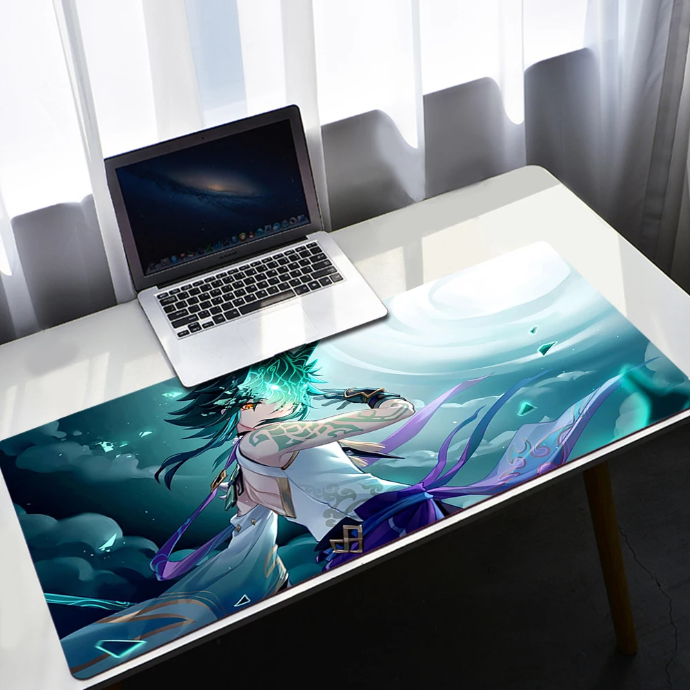 

Genshin Impact mat Large Mouse Pad Gaming Accessories PC Laptop Gamer Mousepad Anime Antislip non-skid laptop Keyboard Desk pad