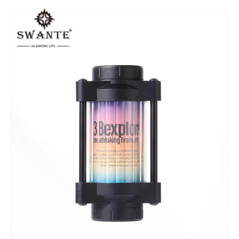 

Camping Lightshade Nylon Amber Light Softer Uniqueness Sticker Decoration Glass Lampshade Outdoor Lamp Cover High-quality