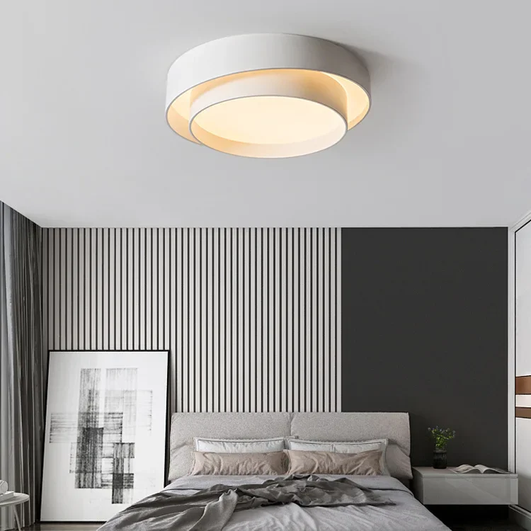 

Светодиодный потолочный светильник, Минималистичная современная лампа в скандинавском стиле, дизайнерское освещение для гостиной, креативное освещение для основной спальни