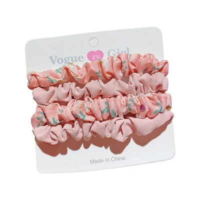 1 комплект резинки для волос кольцо ярких цветов веревка на осень и зиму Женский