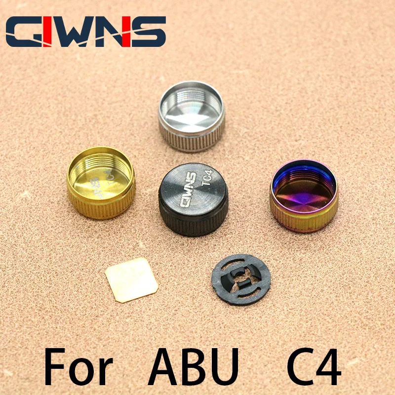 FOR ABU C4 TC4 Titanium Alloy Fine Tuning Knob Adjustment Adjustment Cap