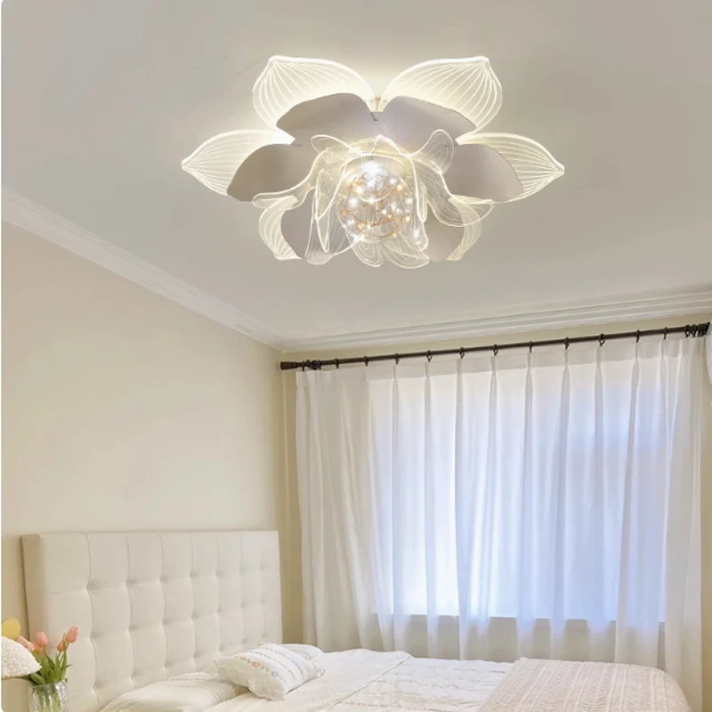 Креативный потолочный светильник для спальни со звездным небом светодиодный с