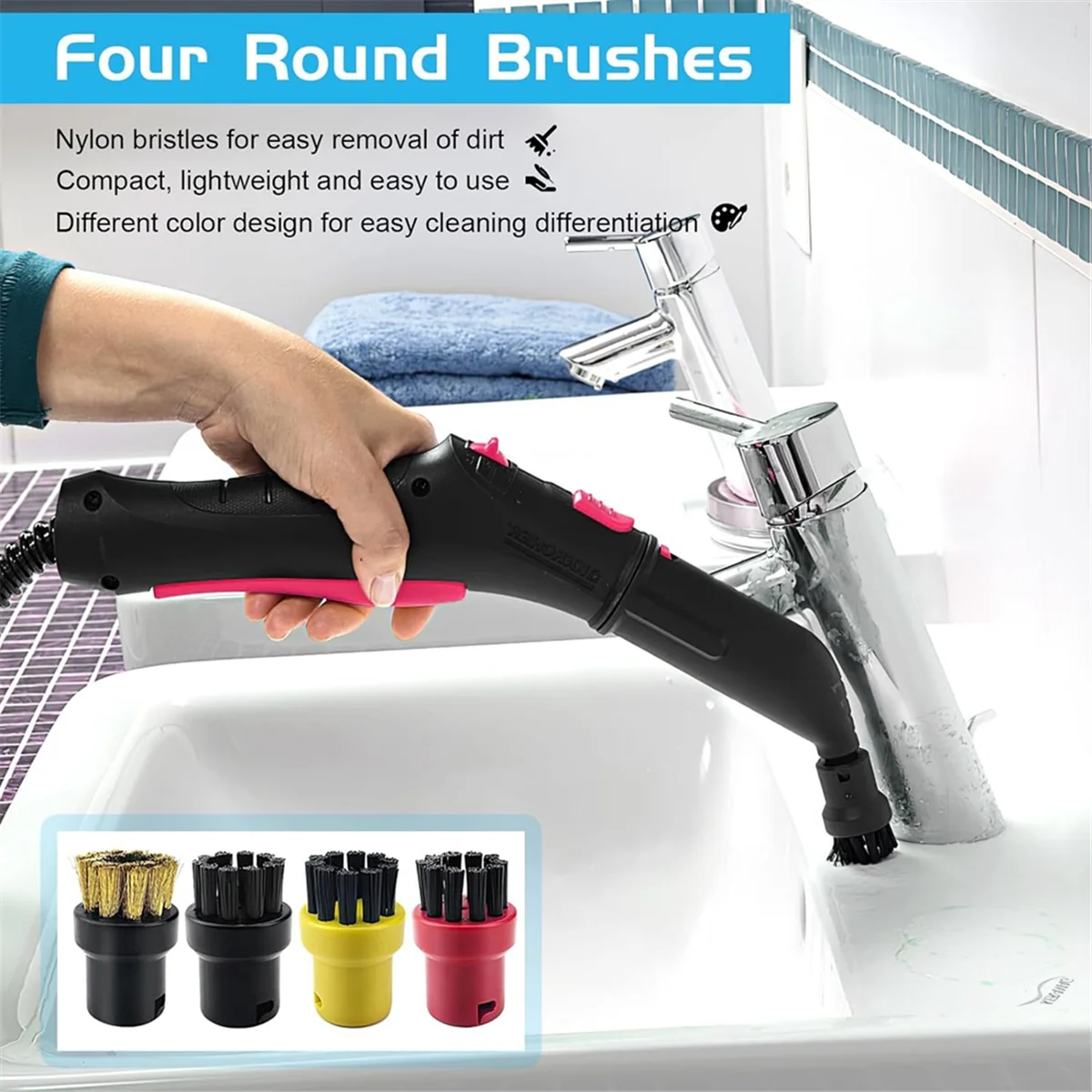 Набор аксессуаров для пароочистителя набор тканей из микрофибры