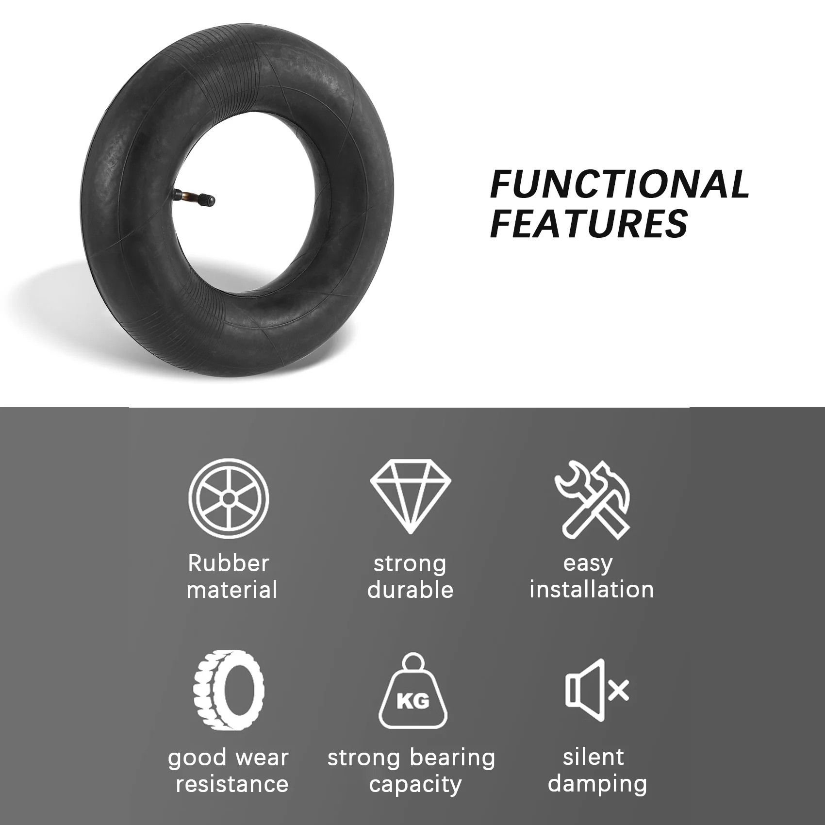 4 10/3 50-6 или 00-6 сменная внутренняя трубка для колесных балок снегоочистителей