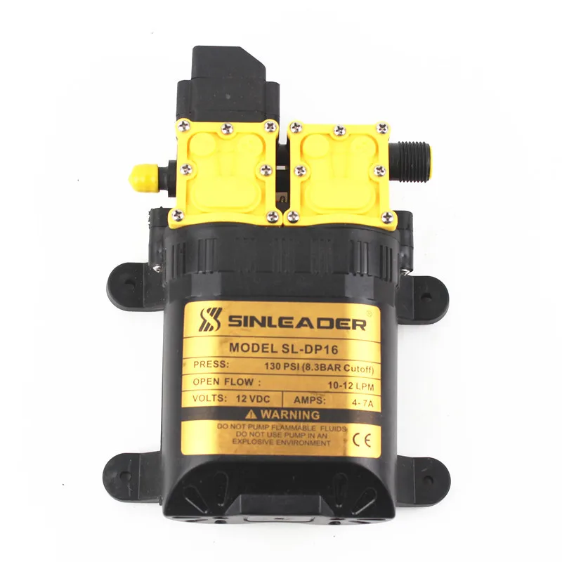 Agricultural Electric Sprayer High Pressure Car Washer 12V Dual Core Power Water Pump Garden |