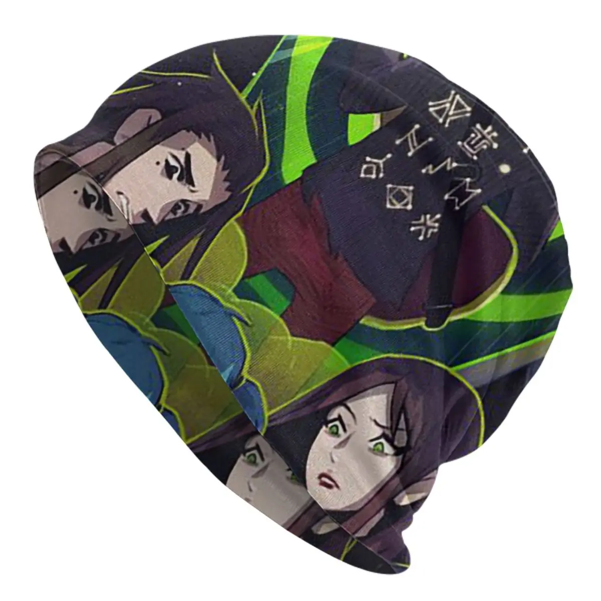 

Шапки-бини для мужчин и женщин, с принтом лица